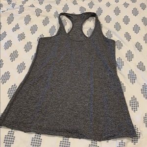 Heather gray lululemon racer back tank